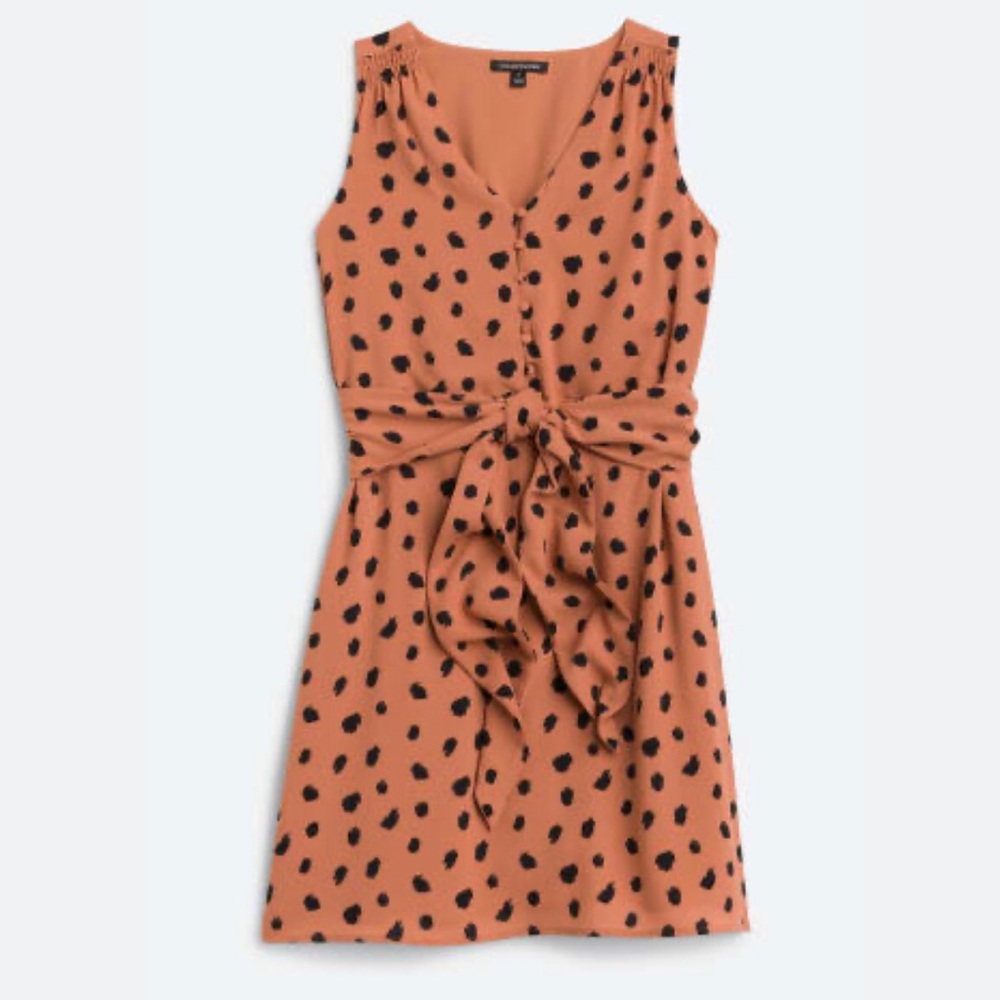 41 Hawthorne | Polka Dot Tie Waist Dress